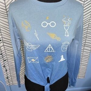 Warner Bros. Blue Long Sleeve Tee